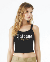 Women’s Crop Top (Chicana Raza Fina)